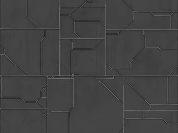 Dark gray geometric mosaic tile interior wall surface texture (ID:ffaeh116929)
