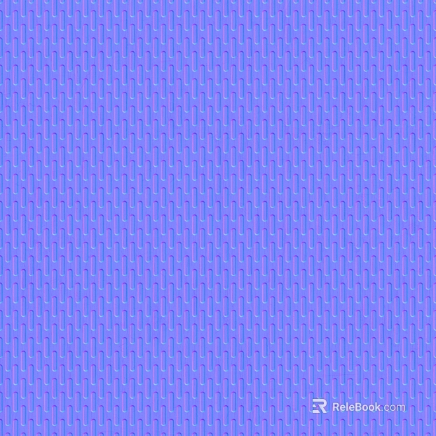 Metal hole steel perforation normal texture