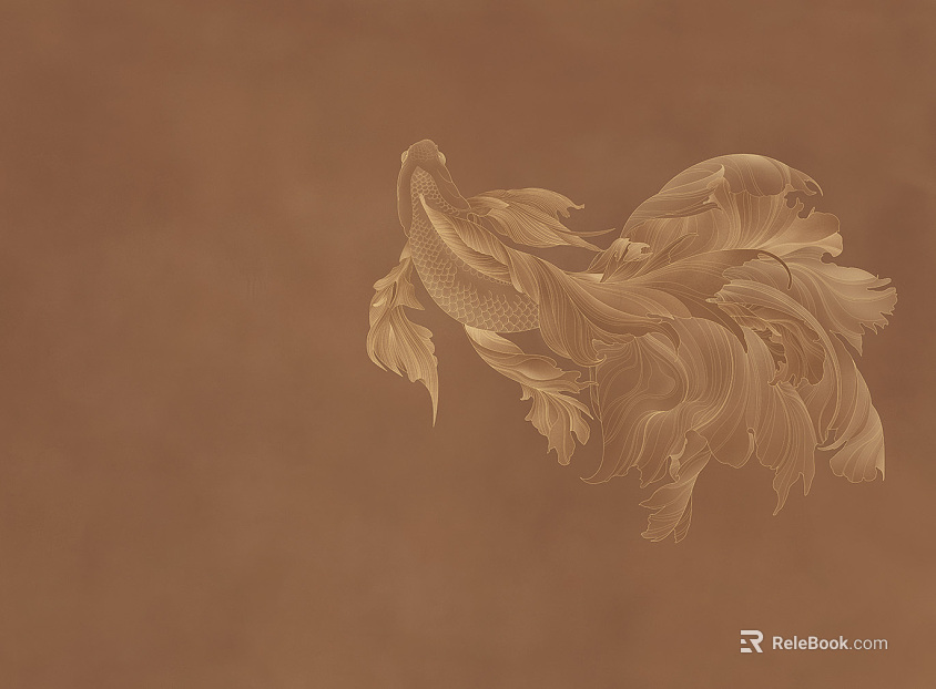 Animal painting texture