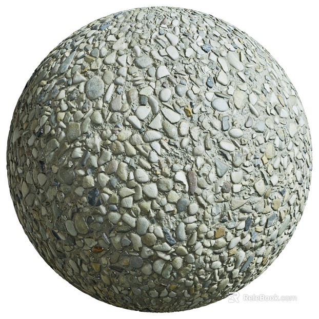 Gravel PBR texture