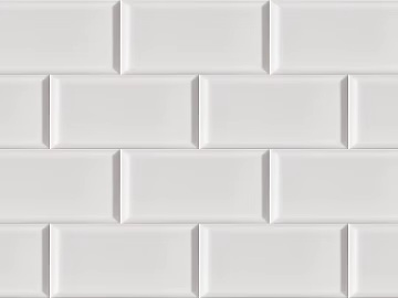 Brick wall white bright kitchen wall tile seamless texture (ID:ffabg99072)