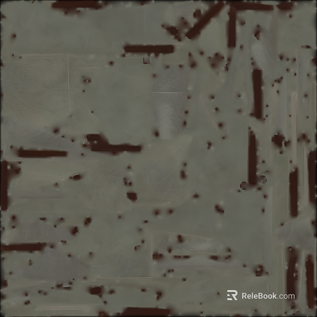 Gray bottom brown spot terrazzo floor material texture