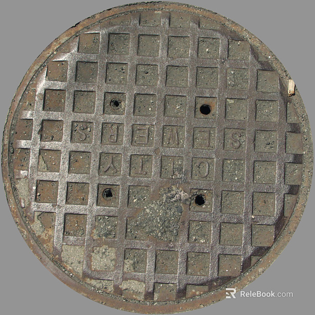 manhole cover texture