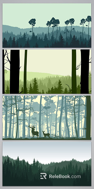 landscape painting texture