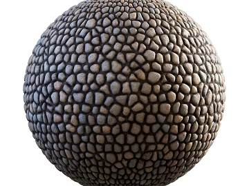 Pebbles PBR texture (ID:ffach302994)
