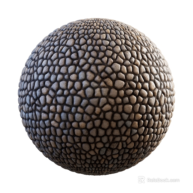 Pebbles PBR texture