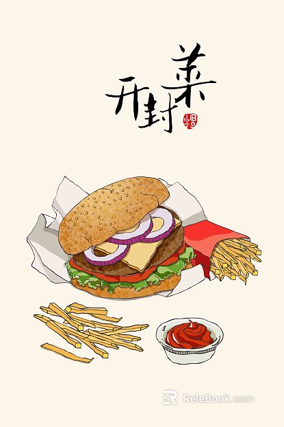 cartoon painting texture