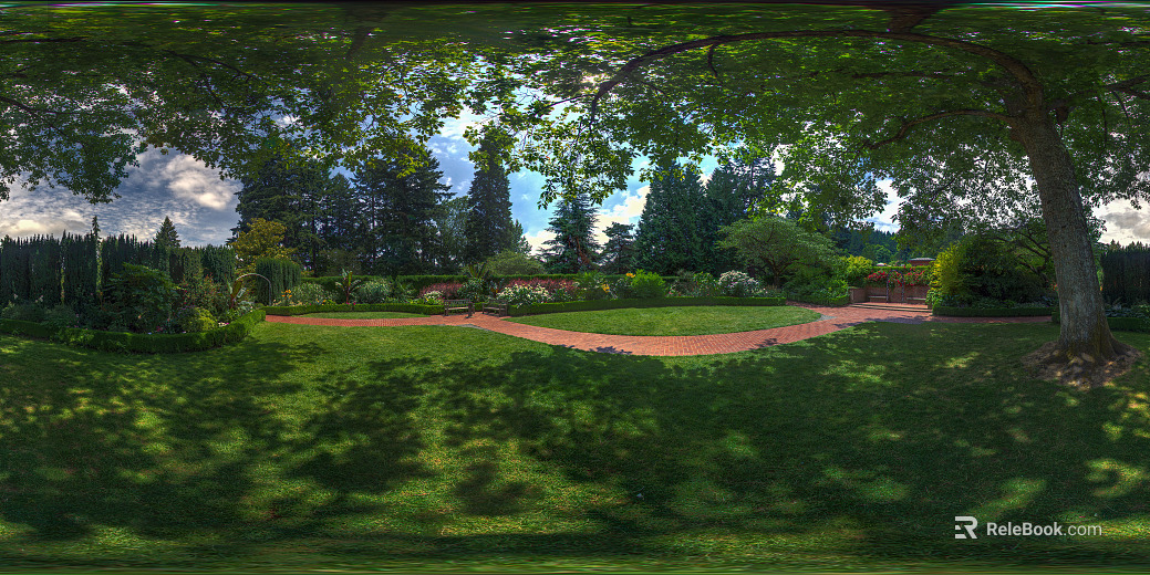 Outdoor Grove Grass Park HDR texture