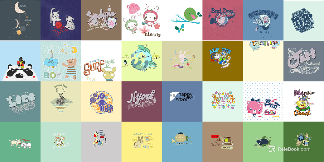 cartoon painting texture