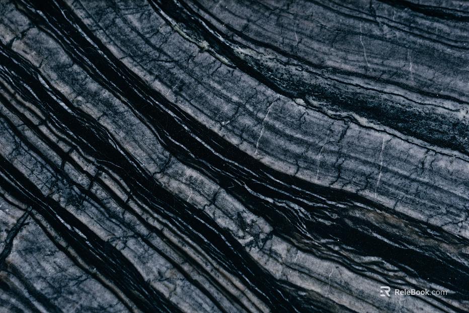 flowing water pattern marble black wave stone texture