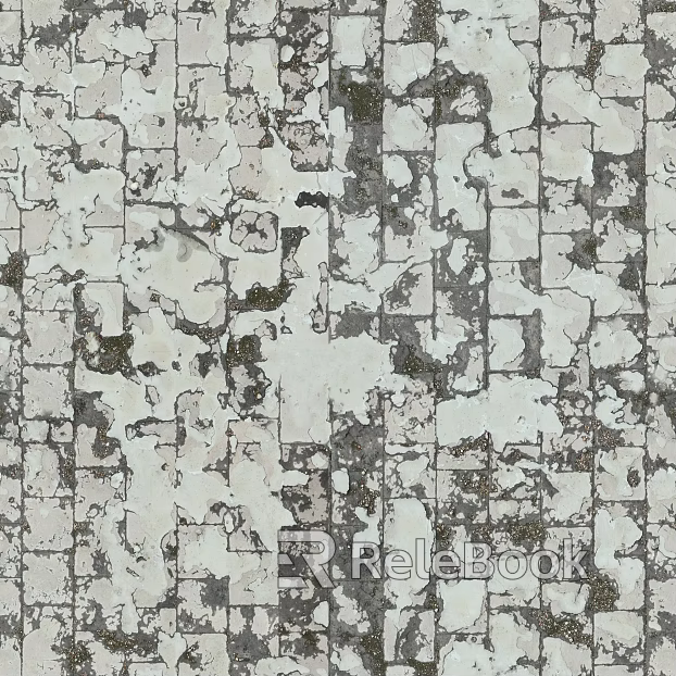 Brick pavement texture