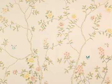 Chinese flower and bird painting texture (ID:ffach451556)