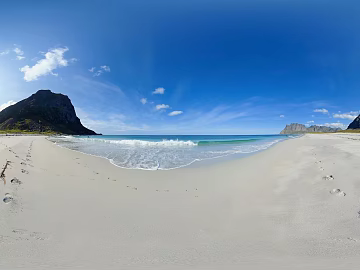 Outdoor Seaside Gobi Desert Beach HDR texture (ID:ffach749263)