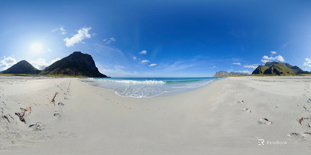 Outdoor Seaside Gobi Desert Beach HDR texture