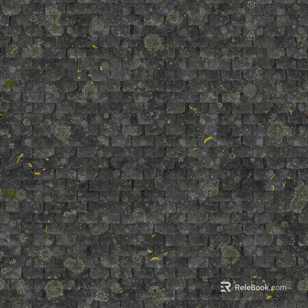 Green tile texture