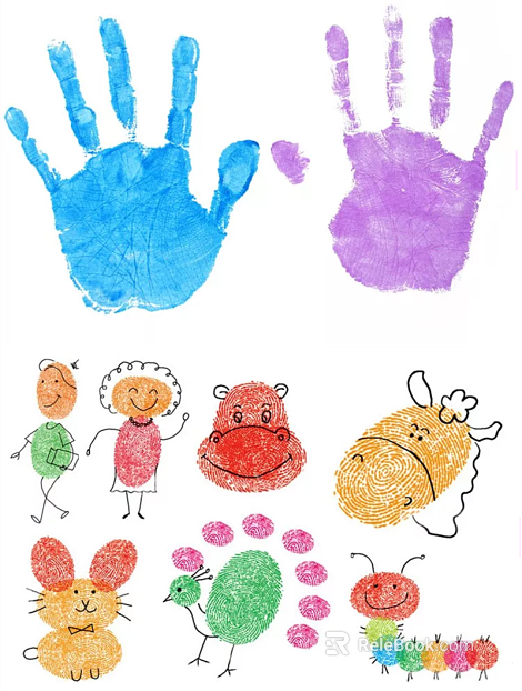 cartoon painting texture