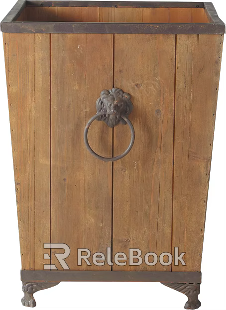 flower box plastic wood flower box texture