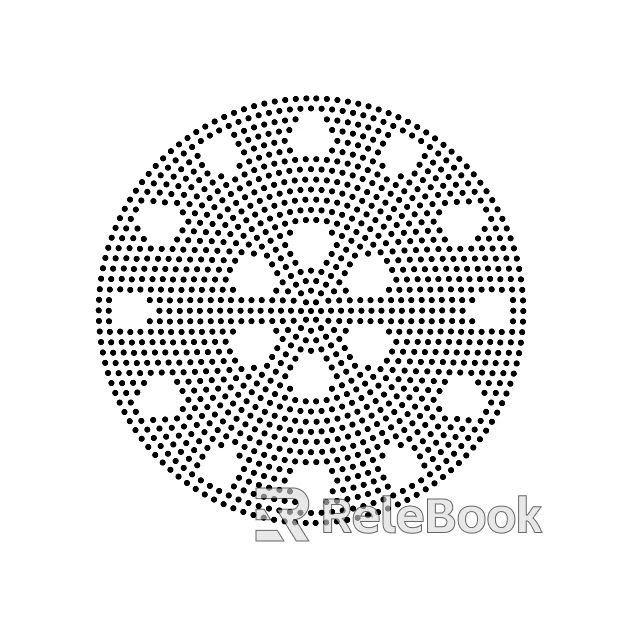 Perforated plate texture