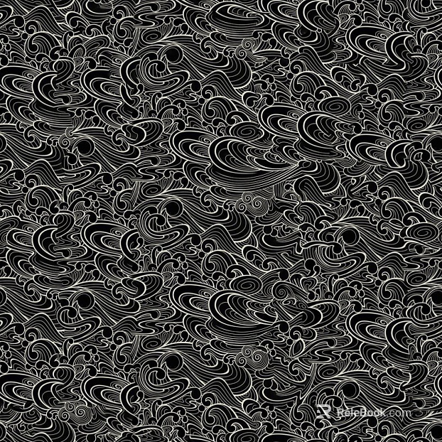 Black and White Bump texture