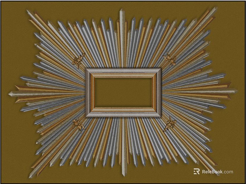 three-dimensional physical painting texture