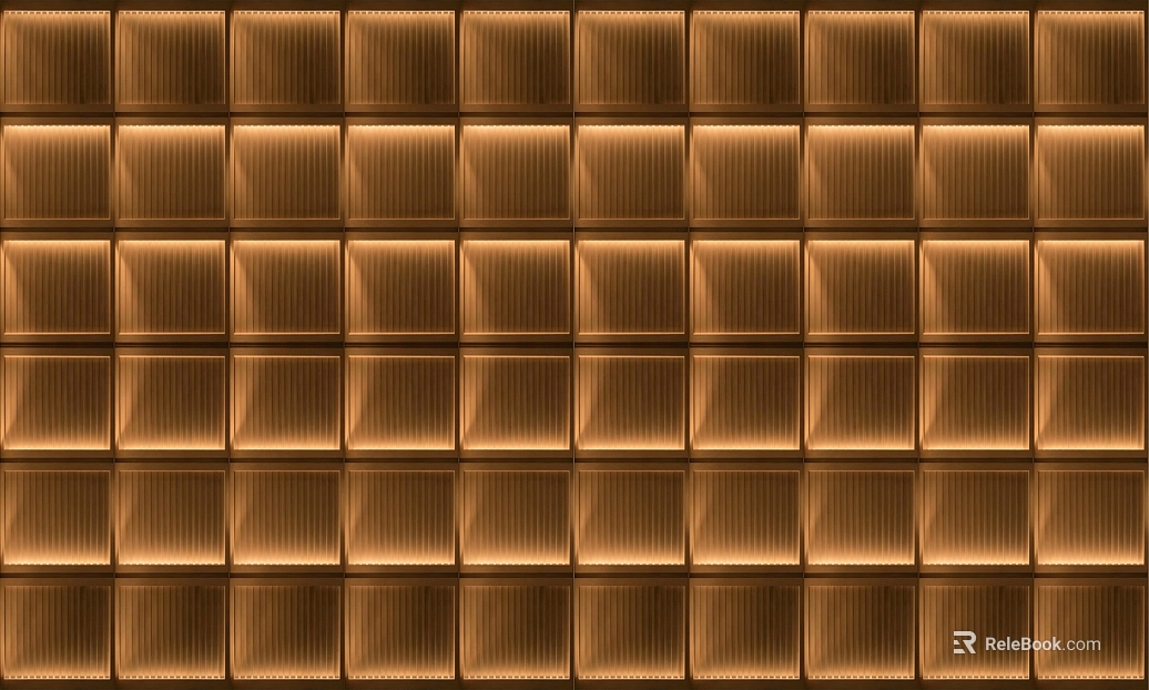 Bronze Brushed Metal Wall Decorative Panel texture