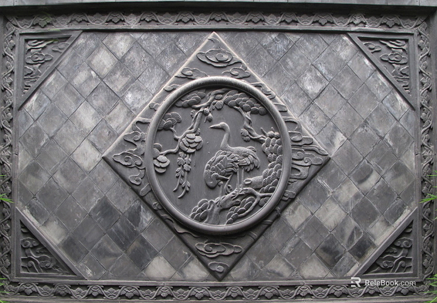 Relief Bai wall texture