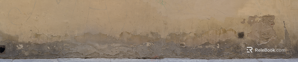 Cement wall yellow cement wall texture
