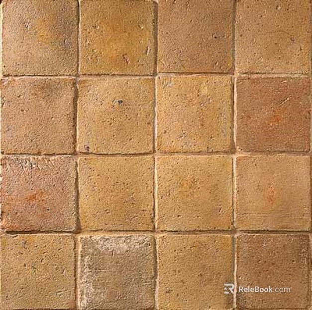 Antique brick square shop texture