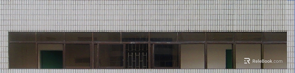 White Check Tile Building Exterior texture