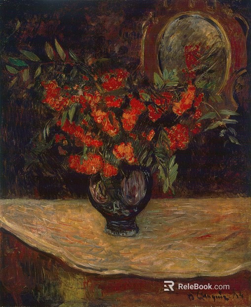 Plant Painting Hanging Painting Oil Painting Art Painting European Style Painting texture