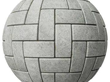 Permeable Brick PBR texture (ID:ffach534181)