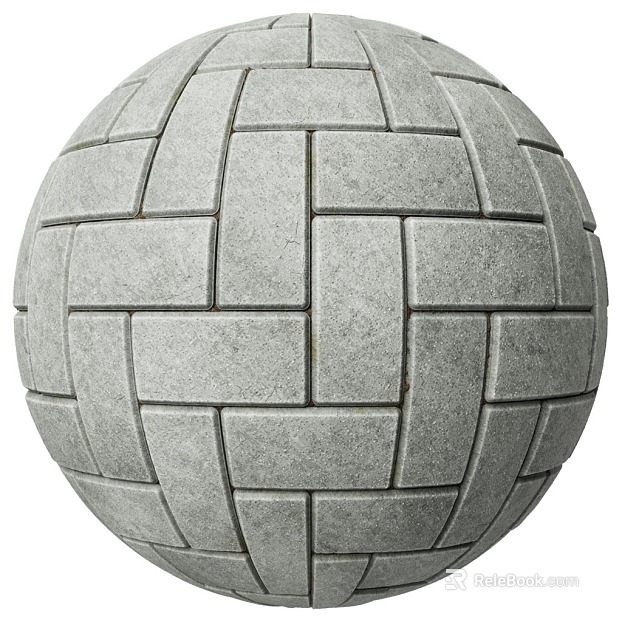 Permeable Brick PBR texture