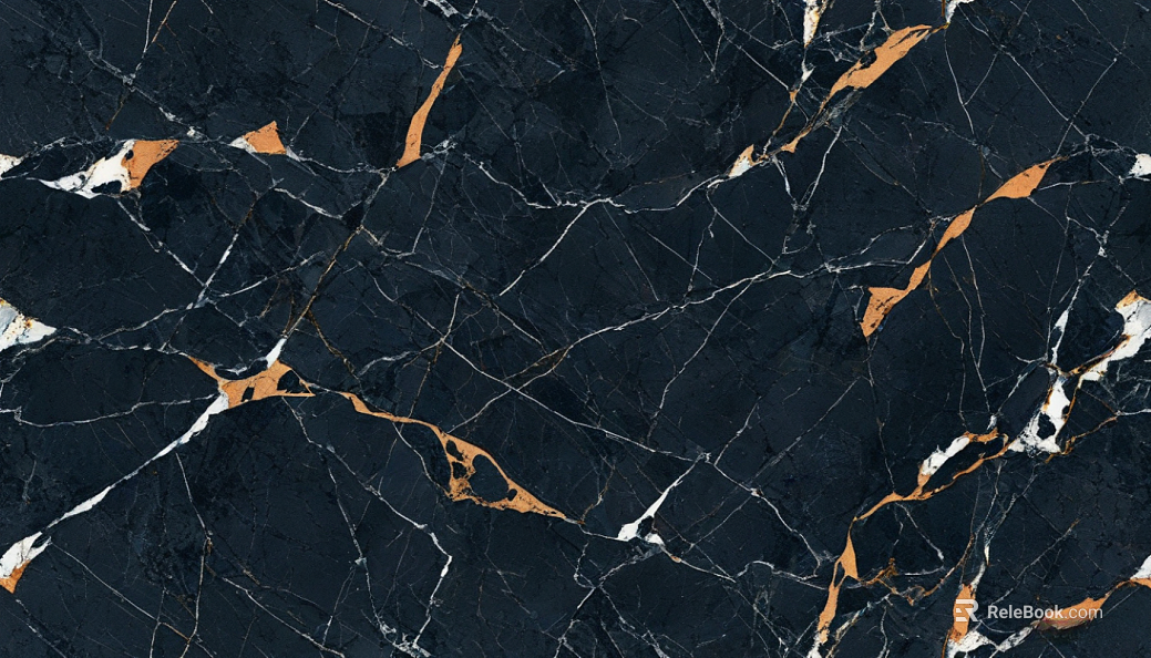 Modern Chinese Style Marble Black Gold Marble texture