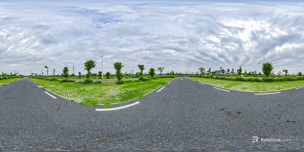 Cloudy Day Cloudy Leisure Park HDR texture