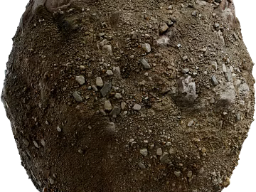 Gravel PBR texture (ID:ffach298664)