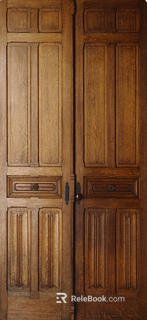 Wooden door texture
