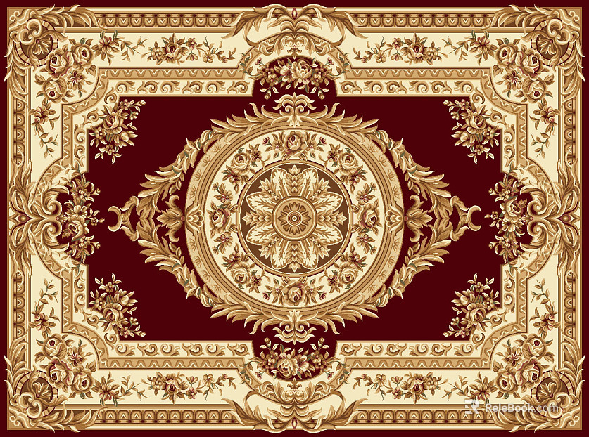 New classical European carpet texture