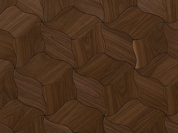 Parquet wood floor dark wood floor parquet lotus leaf modeling texture (ID:ffaeh148782)