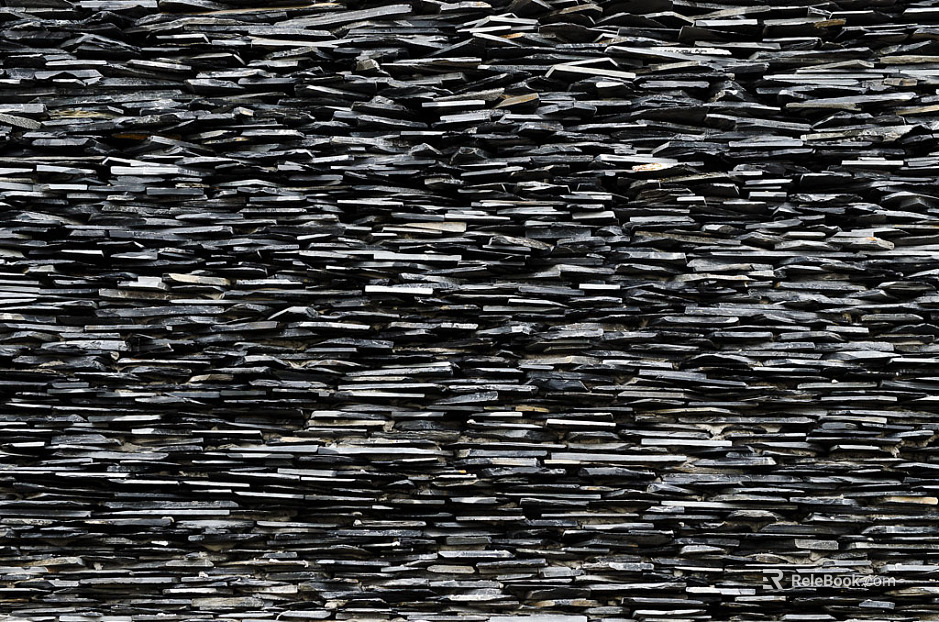 Culture Stone Black Sheet Rock Spelling texture