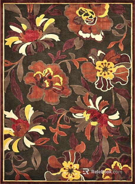 Pattern Carpet Map texture