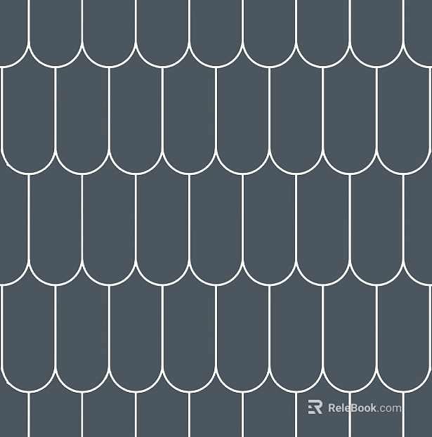blue gray geometric arc tile texture
