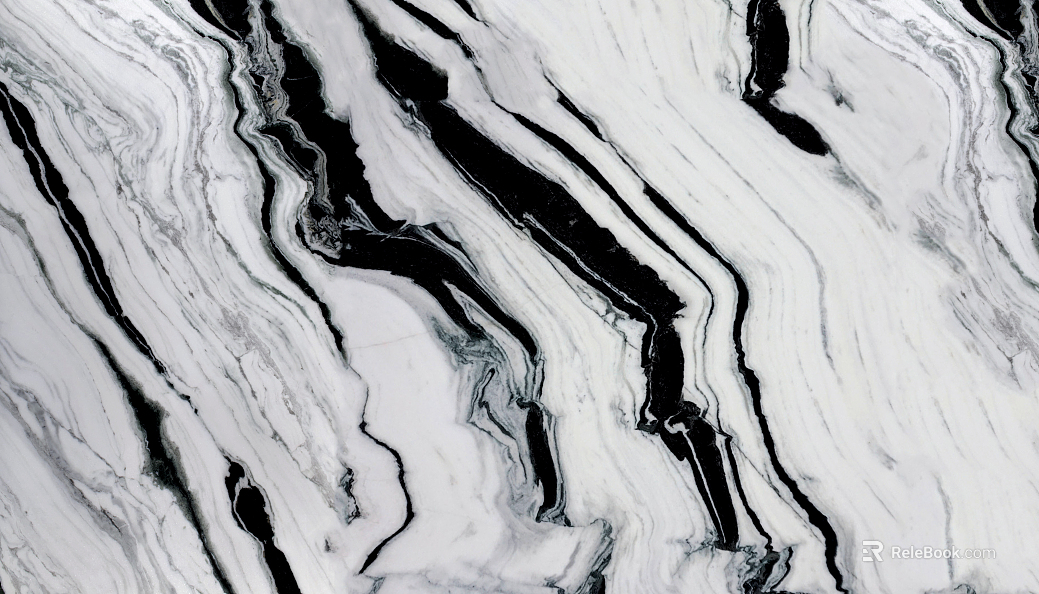 Water pattern marble ink pattern black and white marble texture