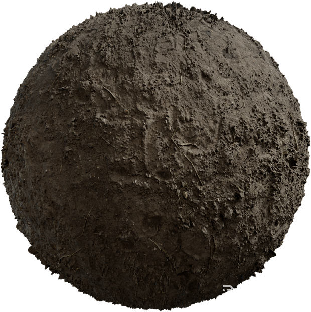 Mud PBR texture