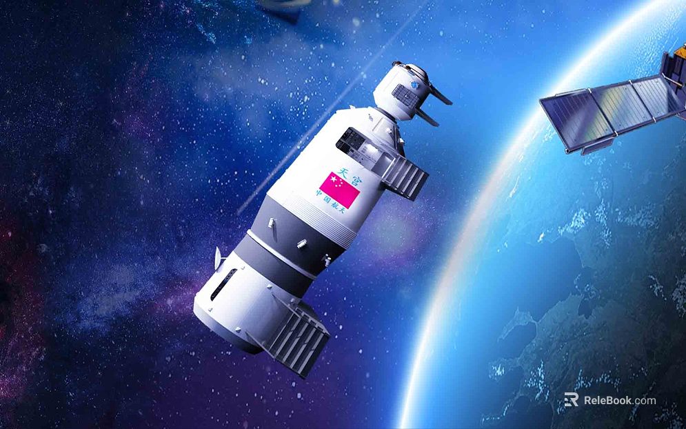 Tiangong-1 texture
