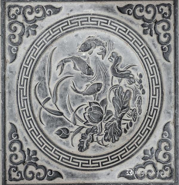 relief ground gray floor tile texture