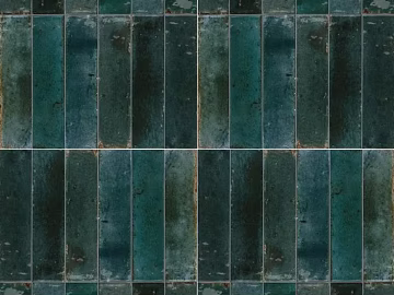 French Retro Middle Green Plain Wall Tiles Long Tiles texture (ID:ffach386705)