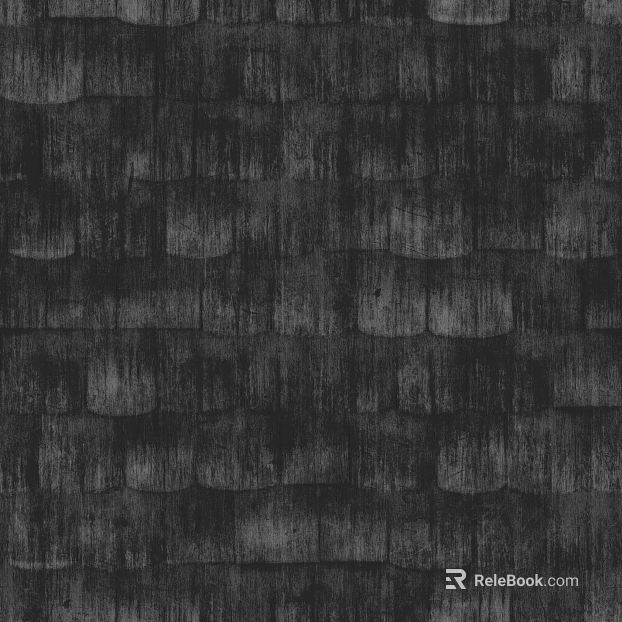 Dark gray shingle roof building materials texture