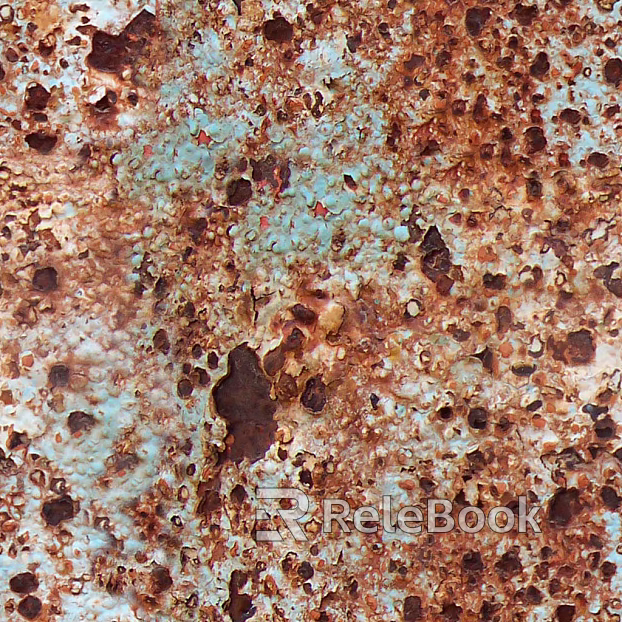 Rusty metal texture