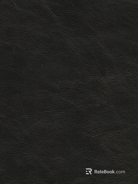 Modern leather sofa, genuine leather, black texture