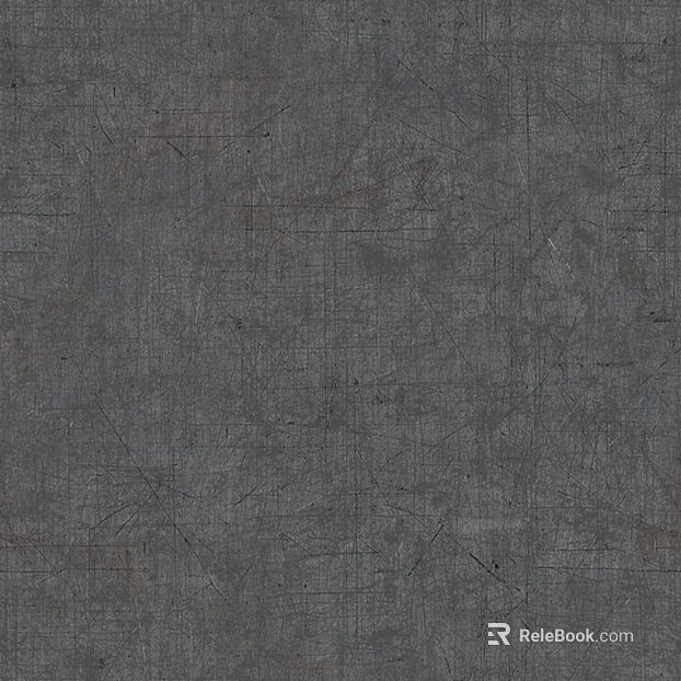 Dark gray distressed metal panel wall cladding texture
